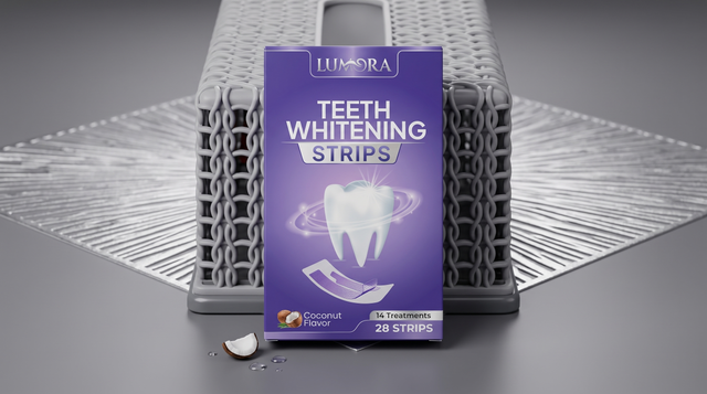 Lumora Teeth Whitening Strips | Coconut Flavor